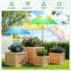 thumbnail image 3 of Sombrillas para Plantas de Exterior, 4 Unidades, y Ángulo Ajustables, para Jardín, Protección y la Lluvia., 3 of 5
