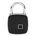 thumbnail image 1 of Candado inteligente con huella dactilar, antirrobo, resistente al agua IP65, indicador LED, recargable por USB, seguridad sin llave, 1 of 8