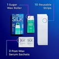thumbnail image 3 of Schick Hydro Silk Sugar Wax Roller for Body + Pubic, Roll On Body Wax Kit, Soft , Hair Removal Wax, Bikini Line Hair Removal C3, 3 of 5