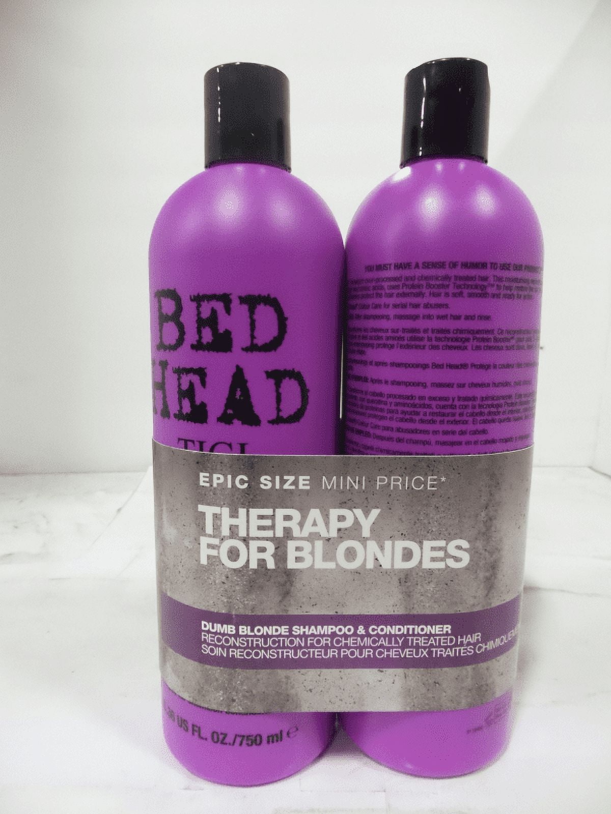 TIGI Bed Head Colour Goddess Duo Pack – 400 Ml Shampoo + 200 Ml Conditioner Für Farbiges Haar