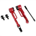 thumbnail image 1 of 2 palancas de freno en V de aluminio para bicicleta, frenos de mano, accesorios para bicicleta (rojo con brazo corto), 1 of 8