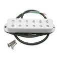 thumbnail image 1 of Yinanstore Accessoire de Ramassage de Guitare Bobine Simple Double Rails Pièce de Remplacement pour Performance en Direct Blanc, 1 of 8