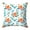D, variant on Cheers US Flower Throw Pillow Covers 18 x 18 Inch Floral Decorative Throw Pillow Cases Soft Outdoor Cushion Covers for Sofa Couch Bedroom Home Decor