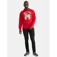 thumbnail image 2 of Bluey Men's Valentine's Day True Love Graphic Hoodie with Long Sleeves, Sizes S-3XL, 2 of 5