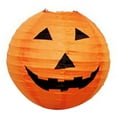 thumbnail image 4 of Linternas de papel de calabaza de Halloween Diseño de escena del festival fantasma accesorios de decoración suministros linternas de papel de calabaza plegables tridimensionales, 4 of 5