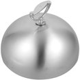 thumbnail image 2 of Stainless Steel Restaurant Cloche Serving Dish Cover Food Cover Dome Plate Cover, 2 of 8