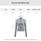 thumbnail image 2 of Chaqueta deportiva de entrenamiento para mujer, chaqueta deportiva de manga larga ajustada con agujeros para el pulgar, 2 of 6