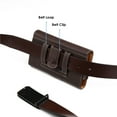 thumbnail image 4 of Premium Belt Clip Holster Phone Cover for Men, Strong Durable Magnetic Closure Belt Loop Carrying Case for 6.1 inch Phones, 4 of 6