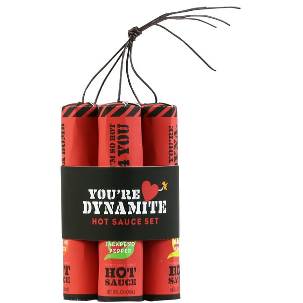 You're Dynamite Valentine's Hot Sauce Gift Set