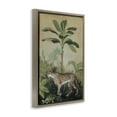 thumbnail image 4 of Stupell Industries King Of Jungle Leopard Landscape Painting Brown Floater Framed Canvas Art Print Wall Art, 17 x 25, 4 of 10
