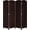 Dark Brown, variant on VINGLI 6-Panels Tall Rattan Room Divider, 6 FT Folding Privacy Screen, Indoor Partition Wall Dividers, Freestanding Hinged Space Separator (White)