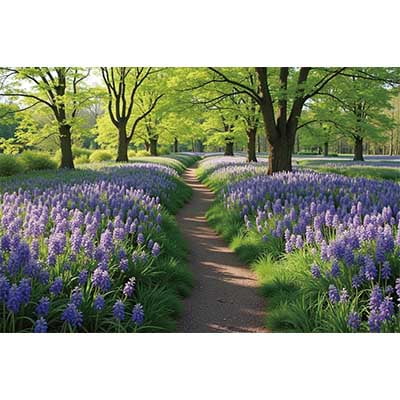 Spring Gre Forest Backdrop Natural Gard Park Cherry Blossom Floral Grass Field Photograph Background Home ration