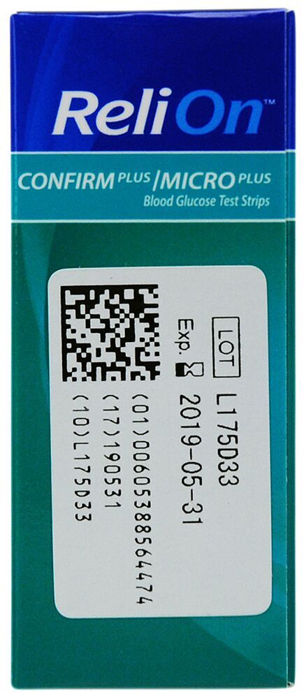 ReliOn Confirm Micro Blood Glucose Test Strips, 50 Count - image 4 of 10