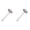 White*2, variant on 1 Pack 2-in-1 Hair Brush Cleaner Tool, Comb Cleaning Brush with Rake and Pick, Portable Hair Remover for All Brush Types, for Home and Salon Use, 17x6 cm (White)