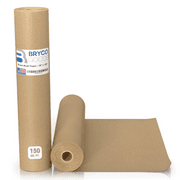 Bryco Goods Brown Kraft Butcher Paper Roll, Wrapping Paper Roll for Smoking Meat, BBQ Paper for Brisket Crust, Durable, Uncoated and Unwaxed Food Grade Paper, Brown, 18 X 100.