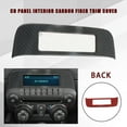 thumbnail image 4 of Carbon Fiber Air Conditioner Panel Decorative Protection Sticker for Camaro, 4 of 6