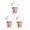 3 Pack White Chefs Hat, variant on Professional Chef Cap with Adjustable Elastic Band, White Baker Hat for Kitchen Cooking, Unisex Food Service Hats for Men & Women