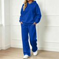 thumbnail image 2 of Womens 2 Piece Lounge Sweat Sets Joggers Sweatpants Matching Sweatsuits, 2 of 3