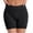 Black, variant on MEICHEN Boyshorts Lace Edged Panties for Women Solid Color High Waisted Briefs Ladies Modal Safety Shorts Underwear