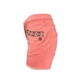 thumbnail image 3 of MAISON SCOTCH Women's Les Bon Vivants Denim Shorts, Pink, 28, 3 of 3