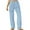 Blue1, variant on LGASWYX Women'S Cargo Jogger Pant Denim Drawstring Adjustable Washable Workwear Pants Casual Pants (Blue2,M)