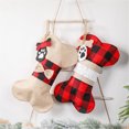 thumbnail image 1 of Ganfancp Decoraciones Navideñas Calcetines Navideños Bolsas de Regalo Decoración para Mascotas Calcetines Ofertas Flash 1X Organizador Estilo Calcetín de Navidad, 1 of 2