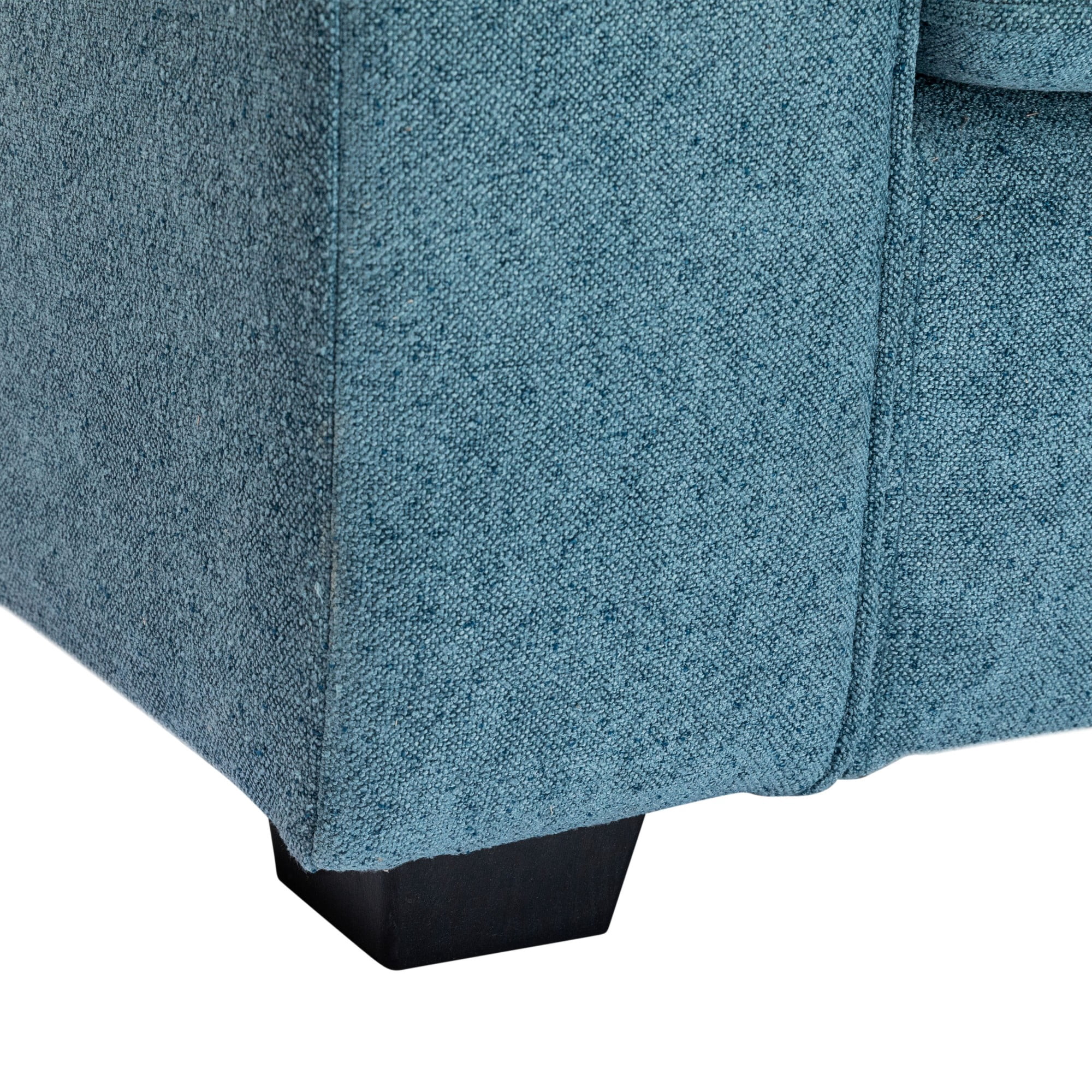 79.5" Modern Sofa Couches,3-Seat Sofa Couch Linen Fabric Upholstered Sofa Furniture with Pillows for Living Room Bedroom Apartment,Blue