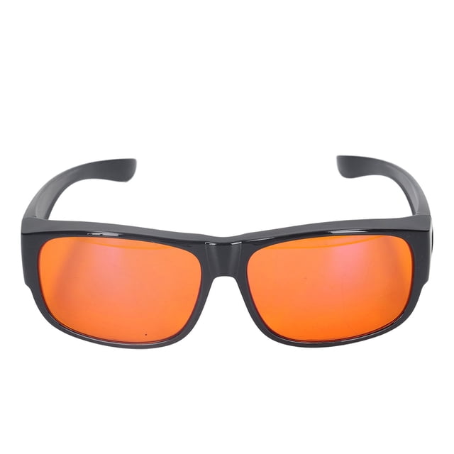 Blue Light Blocking Glasses, PC Computer Gamer Glasses Multilayer Coating Anti Eyestrain Portable for Working Round Glasses Lenses,Square Glasses Lenses