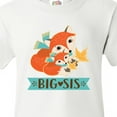 thumbnail image 4 of Inktastic Big Sis Woodland Fox Sister Youth T-Shirt, 4 of 5