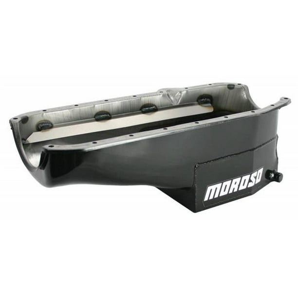 Moroso 21317 Small Block Chevy Oil Pan Right Hand Dipstick