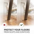 thumbnail image 4 of Almohadillas de fieltro X-PROTECTOR, 235 unidades, para suelos de madera, 4 of 6