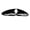 Bright Black, variant on Applicable to 1 Pair of Rearview Mirror Covers for Forte K3 Cerato 20