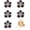 Black, variant on 6PCS Flower Cufflinks Camellia Button Covers Elegant Women Cuff Link Alloy Enamel Cufflinks Fashion Cuff Link Jewelry Gifts for Tuxedo Shirt Dress Business Suit