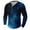 Blue#1, variant on Full Reduction Offer LEBONYARD Crew Neck Henley Men Shirts Long Sleeve,Men's Printing Button Casual Long Sleeve Round-Neck Blouses Shirts Gray S