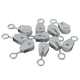 thumbnail image 3 of Paquete de 10 poleas de metal en forma de S para uso agrícola Poleas de ventilación de invernadero, 3 of 8
