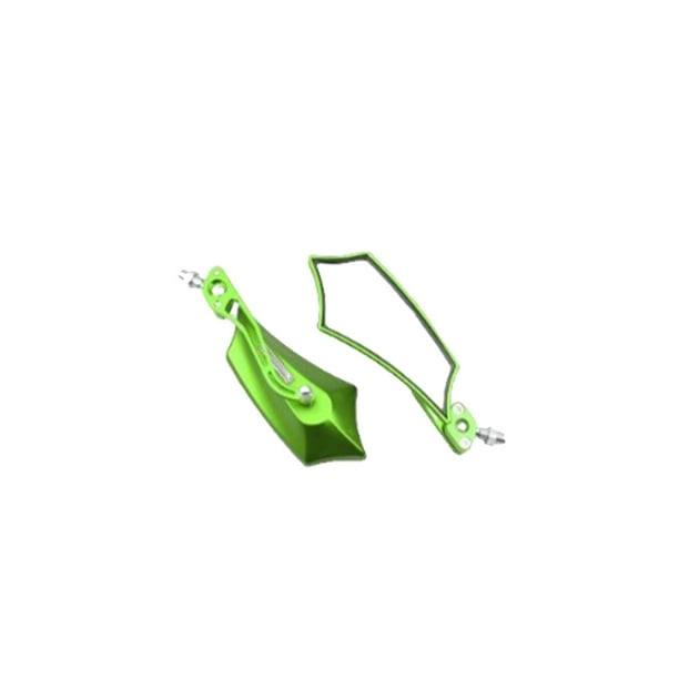 Kenally Espejos para motocicleta, accesorio para motocicleta, espejo retrovisor transparente Universal, accesorios para manillar de repuesto, componentes Accesorios para motos Verde Kenally VI016941-08