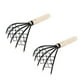 thumbnail image 1 of 2pcs Clam harrow Carbon Steel Clam Rake with Net Oyster Shell Digging Tool Rake Tool, 1 of 5