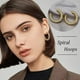 thumbnail image 2 of Juego de 44 pares de aretes de aro de oro para mujeres y niñas, paquete de aretes de perlas llamativos con forma de corazón, joyería de aros gruesos hipoalergénicos para regalo de fiesta de cumpleaños Rojo Verde, 2 of 6