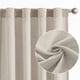 thumbnail image 1 of Cortinas Jinchan, mezcla de lino, 244 cm de largo, para sala de estar, 2 paneles, 1 of 6