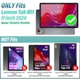 thumbnail image 2 of Funda de teclado DKAHOEE con panel táctil retroiluminado para Lenovo Tab M11 de 11 pulgadas, 2 of 7