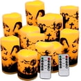 thumbnail image 1 of Velas LED Lamp CAKETYCG para pintar con tinta para Halloween, paquete de 12, 1 of 9
