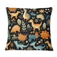 thumbnail image 2 of Designart "Dinosaur Majesty V" Animal Print Printed Throw Pillow, 2 of 5