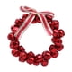 thumbnail image 3 of Guirnalda de campanas navideñas, adorno colgante de pared, corona artificial, decoración navideña Rojo, 3 of 9