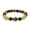 Green-Serpentine, variant on Bling Jewelry Mens Brown Tiger Eye Jade Hamsa Hand Gemstone Bead Stackable Stretch Bracelet Gold Plated