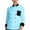 #8-Light Blue-12235, variant on Unisex Mens Womens Chef Coat Cooks Jacket Long Sleeves Men's Chef Coat Womens Restaurant Kitchen Cook Shirt Kitchen Cooking Uniform (Beige,XS)