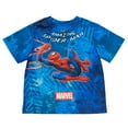 thumbnail image 4 of Monster Jam Marvel's Monster Trucks Spider-Man Athletic T-Shirt Toddler to Big Kid, 4 of 5