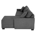 thumbnail image 3 of Love Chaise Esquinera Derecho Dicasa Smoky Petit 3 Plazas Gris para Sala, 3 of 10