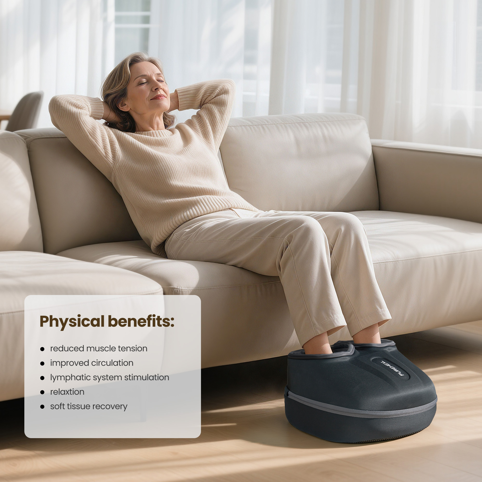 Pureheal Shiatsu Foot Massager with Heat photo 7