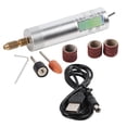 thumbnail image 2 of USB Mini Electric Drill DIY Grinding Polishing Engraving Machine Tools Set Silver, 2 of 5