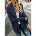 thumbnail image 3 of Sherrylily Women Open Front Kimono Cardigan Batwing Sleeve Cloak Outwear Sweaters S-XL, 3 of 4